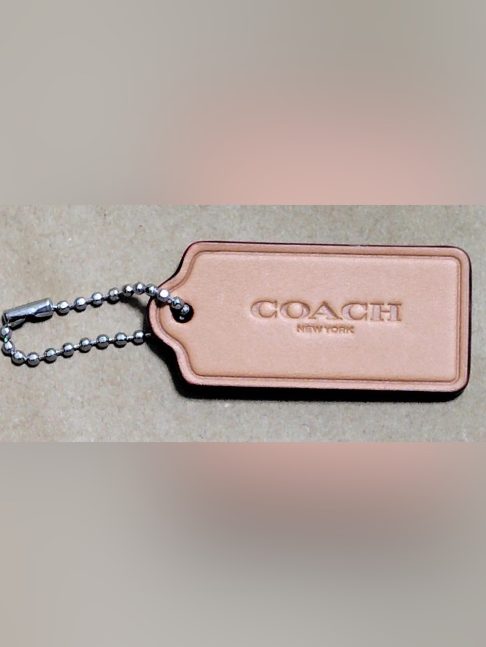 Coach Hangtag EUC